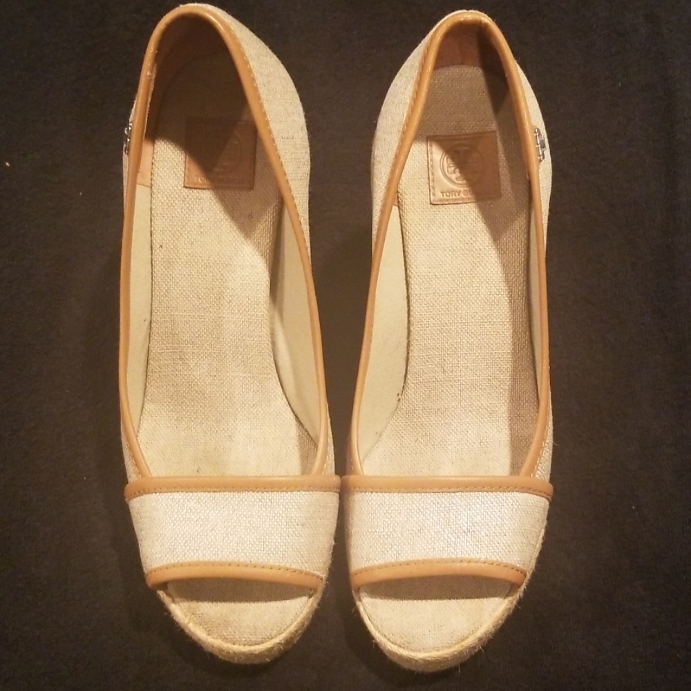 Tory Burch wedged espadrilles